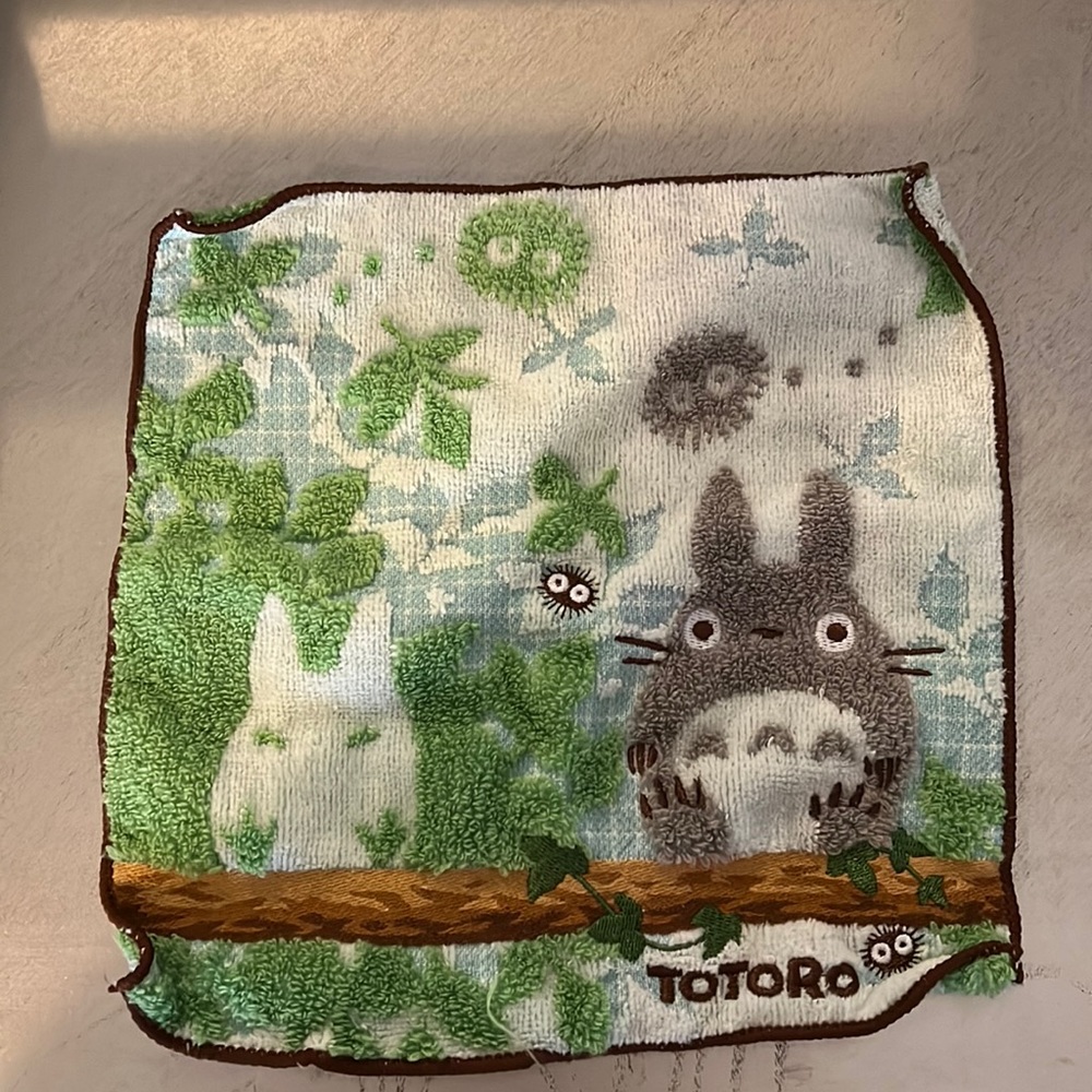 Totoro handkerchief napkin towel